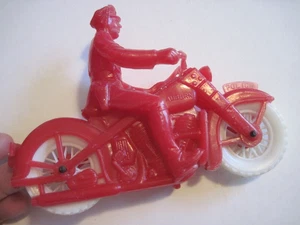Vintage Auburn Indian Police Motorcycle White Tires - EUC - Picture 1 of 9