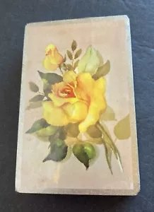 Vintage Sealed Hoyle Bridge Playing Cards - Yellow Rose - Picture 1 of 2