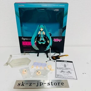 Character Vocal Series 01 Hatsune Miku 2.0 Figma 200 Figure Max Factory USED - Picture 1 of 15