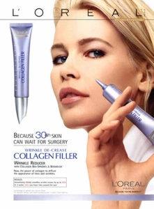 L'oreal Claudia Schiffer 2006 belleza anuncio de revista de 1 página - Imagen 1 de 1