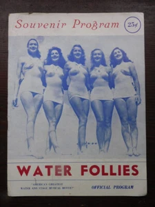 Water Follies 1948 programa oficial de recuerdos - Imagen 1 de 7