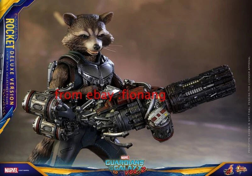 Hot Toys Rocket MMS411 Deluxe Verion - 1 6th Hands and Feet Set