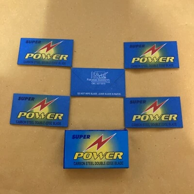 5 hojas de afeitar de doble filo, Treet Super Power Foto 1 de 2