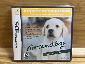 NINTENDOGS LAB & FRIENDS - NINTENDO DS -Brand New Sealed- NTSC USA V-Rare - Picture 1 of 18