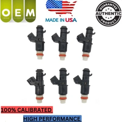 4x Inyectores de combustible originales OEM para Honda Civic 1.8 #16450-RCA-A01 2006-2015 Foto 1 de 4
