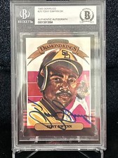 TONY GWYNN 1985 DONRUSS DIAMOND KINGS SIGNED AUTOGRAPHED CARD BAS AUTHENTIC HOF