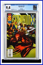 Generation X #2 CGC Graded 9.4 Marvel December 1994 Deluxe Edition Comic Book