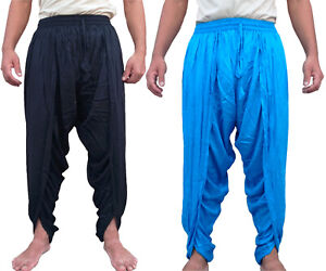 Dhoti Style Men's harem trousers•Indian Dance,Yoga,Party,Drama,Costume trousers