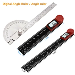 GONIOMETRO DIGITALE INCLINOMETRO 200 / 300MM DISPLAY LCD RIGHELLO ANGOLARE BN - Bild 1 von 22