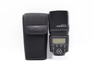 Canon SPEEDLITE 430EX II Shoe Mount Flash w/ pouch - Picture 1 of 7