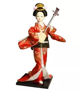 Japanese Geisha Doll Kimono Doll Oriental Doll Collectible Figurine Decor #02 - Picture 1 of 2