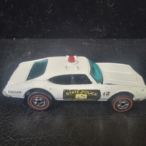 Hot Wheels Redline - 1969 Police Cruiser Open Hood Red Dome Light - Bild 1 von 8