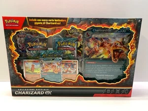 POKEMON COLLEZIONE SPECIALE CHARIZARD EX - VERSIONE ITALIANA NUOVO SIGILLATO - Picture 1 of 8
