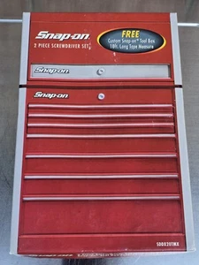Snap-on Tools Limited Screwdriver Set & Tool Box Tape Measure, Part# SDDX20TMX - Picture 1 of 5