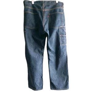 Pantalones de mezclilla Levi's años 90 Y2K carpintero pierna recta para hombre talla 36x32 - Imagen 1 de 10