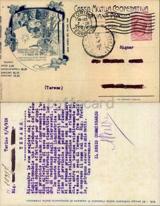 TORINO CITTA'-PUBBLICITA' TESTATINA CASSA MUTUA COOPERATIVA Teramo-D17-61 - Bild 1 von 1