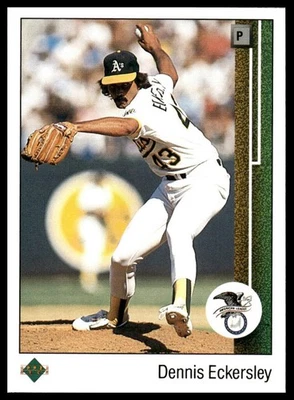 1989 Upper Deck #664 Dennis Eckersley [GOATCARDS] - Image 1 of 2