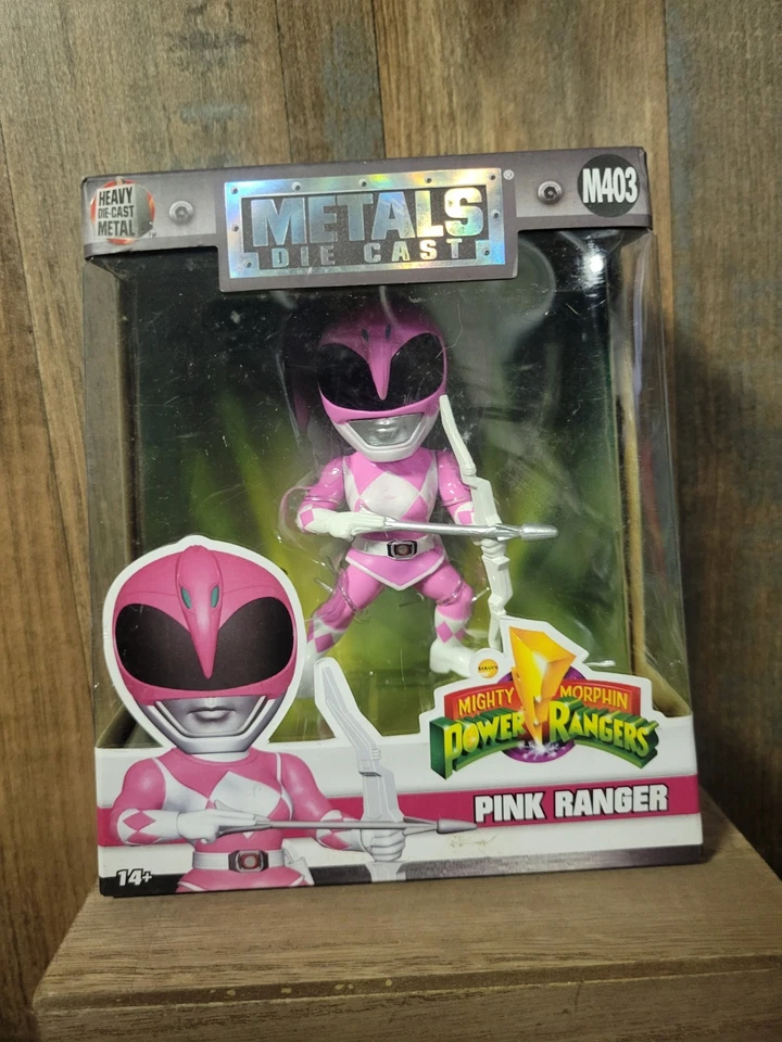 Jada Diecast Metal Mighjty Morphin Power Rangers - Figura Ranger Rosa - NUEVO -  Foto 1 de 1