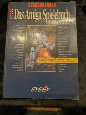 Das Amiga Spielebuch Sybex Commodore 1990 - Bild 1 von 2