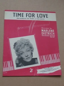 Marlene Dietrich - Time For Love Noten - Bild 1 von 1