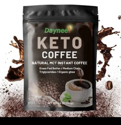 Keto Bulletproof Coffee MCT Instant Coffee for Energy & Weight Support