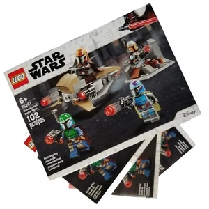LEGO 75267 Star Wars Mandalorian Battle Pack FOUR Sets 16 Minifigs New Sealed  - Picture 1 of 9
