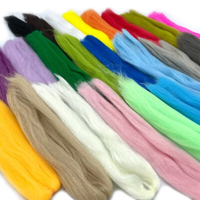 HEDRON NEER HAIR - Fly Tying Synthetic Fiber Streamer & Jig Material - 22 Colors NEW!