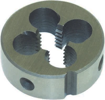 WEPO GERMANY Runde Schneideisen M 3 - M 52 DIN 223 B - HSS mit Schälanschnitt metr. Gewinde