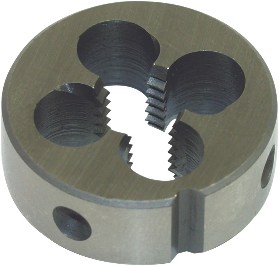 WEPO GERMANY Runde Schneideisen M 3 - M 12 Werksnorm 25 X 9 mm HSS - G - Schälanschnitt