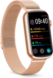 Slim Fitness Tracker with Blood Oxygen, Blood Pressure, 24/7 Heart Rate and Slee - Picture 1 of 7
