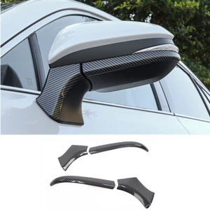 Cubierta de tira de espejo retrovisor lateral de fibra de carbono para Toyota Venza 2021-2023 - Imagen 1 de 9