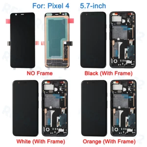 Repuesto de digitalizador de pantalla táctil LCD LCD con pantalla OLED para Google Pixel 4 5,7 pulgadas - Imagen 1 de 34