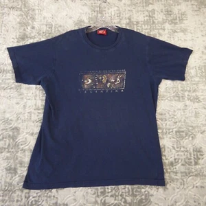 Vintage Argentina Shirt Men's Large Blue Extremo Sur Destination Tourist Graphic - Picture 1 of 8