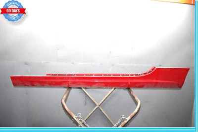 07-15 Jaguar XK XKR X150 faldón lateral izquierdo panel basculante rojo OEM Foto 1 de 4