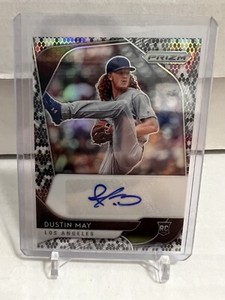 2020 Panini Prizm Dustin May Autograph Auto /25 Snakeskin