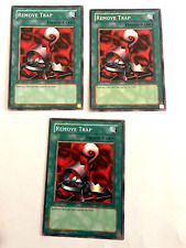 Remove Trap - SDP-034 / SDJ-034 / LOB-060  - Common  - NM - YuGiOh! X3