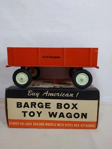 1/16 Ertl Farm Toy Allis Chalmers Barge Wagon W/ Box - Picture 1 of 5