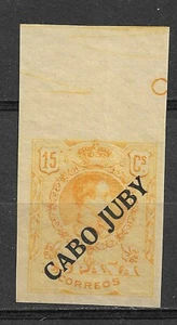 Cabo Juby 1919 Edifil 9s Alfonso XIII IMPERFORATO MNH VF - Foto 1 di 2