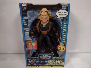 Toy Biz Marvel X-Men Evolution Talk Back Mutants Sabretooth Action Figure - Picture 1 of 5