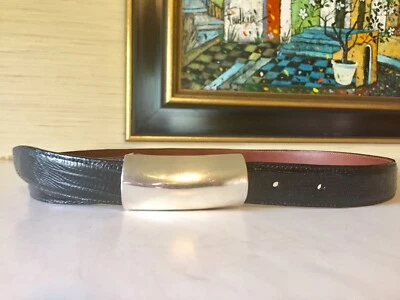 Pat Areias Sterling Silver Belt Buckle For 1” Belt - Image 1 of 4