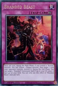 MP23-EN209 BRANDED BEAST RARE 1ST EDITION YuGiOh CARD - Picture 1 of 1