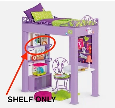 American Girl Doll McKenna Loft Bed SHELVING Book Shelves REPLACEMENT Part Piece - Image 1 of 4