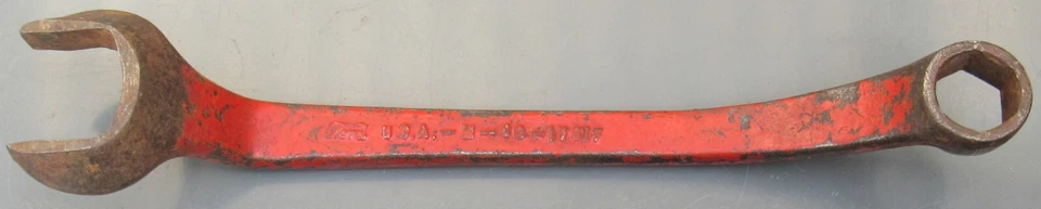 LLAVE DE EXTREMO DE CAJA/ABIERTA MODELO T FORD ANTIGUO, 6 PT, #M-40-17017 Foto 1 de 1