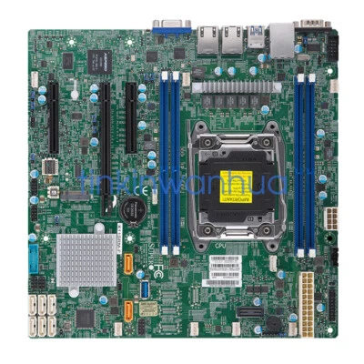 For Supermicro X11SRM-F Intel C422 LGA-2066 DDR4 microATX Server Motherboard - Image 1 of 4