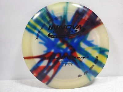 Innova DYE Champion Destroyer 174 gramos disco blanco golf Foto 1 de 4