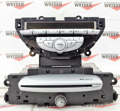 Autoradio Soundsystem CD Radio  MINI COOPER 1.6 Bj06 R56 88kw 65123448830 - Bild 1 von 4