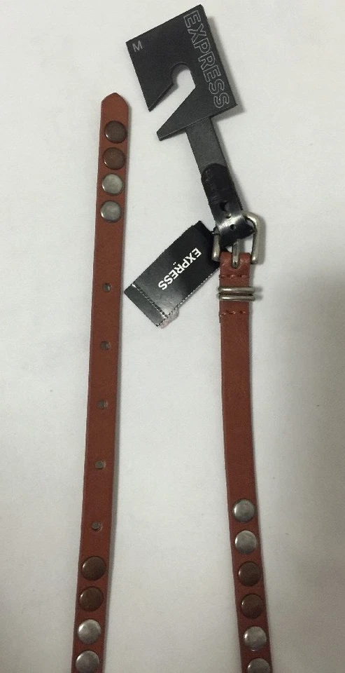 EXPRESS Women's Synthetic Leather Light Shiny Green Size S