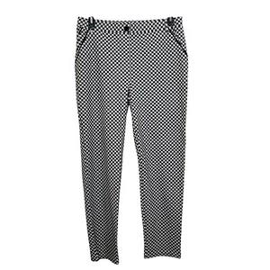 Betabrand Catstooth Print Straight Leg Dress Pant Yoga Pant Size XL Petite - Picture 1 of 8
