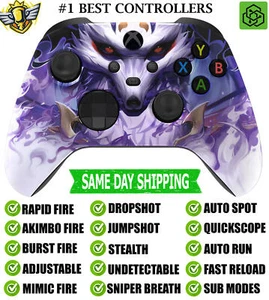 9 Taled Fox Silent Modz Rapid Fire Modded Controller for Xbox Series X/S One PC - Picture 1 of 1