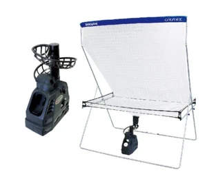 CALFLEX Soft Hard Tennis Toss Practice Machine + Net Set CT-014 CTN-014 NEW - Picture 1 of 4